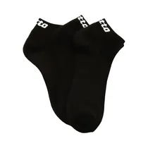 Medias Lotto H0425/BL-WH Low Cut Black White Unisex 3 Pares