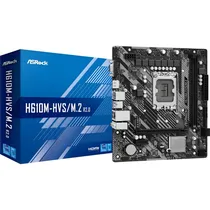 Placa Mãe Asrock H610M-HVS/M.2 R2.0 LGA 1700 DDR4