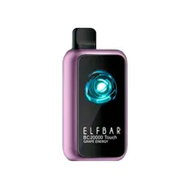 Vaper Descartável Elfbar BC20000 Touch Grape Energy