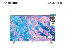 Samsung TV Smart 65" LED UN65CU7000 4K Uhd