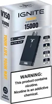 Vape Descartável Ignite V150 Tobacco 15000 Puffs