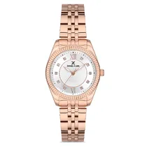 Relógio Analógico Feminino Daniel Klein DK.1.12743-3 Premium Ladies / Pulseira de Aço Inoxidável - Rose Gold