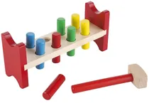 Set Jogo Bate Pino de Madeira Melissa & Doug