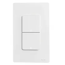 Interruptor Smart Moes Zigbee ZS-B-US 2 Tecla WHT