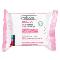 Toalhas Desmaquilhantes Evoluderm Suaves 25 Unidades