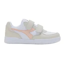 Tênis Diadora Raptor Low PS Branco Infantil US 12.5