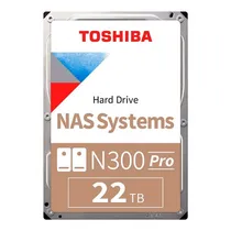 HD SATA3 22TB Toshiba N300 Pro Nas HDWG62CXZSTB 7200RPM