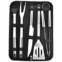 Jogo para Churrasco com Estojo 5 Peças