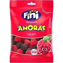 Balas de Gelatina Fini Amoras - 80GR