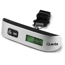 Balança Digital Quanta QTBPD81 para Bagagem de Até 50KG - Cinza