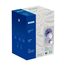 Tramontina Juegos de Platos Coleccion Abstratta 20 Piezas Porcelana