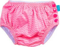 Biquíni de Banho com Fralda Reutilizável Buba - 13808 Ondas - M