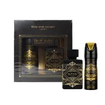 Perfume Lattafa *Kit* Badee Al Oud Oud For Glory 100ML + Desodor 200ML