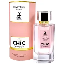 Perfume Maison Alhambra Chic Velvet Pink Secret Eau de Parfum Feminino 100ML