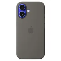 Apple Capa MYYC3ZM/A Silicona iPhone 16 Plus Stone Gray