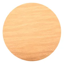 Jogo Americano de Tecido Circular Marron Claro