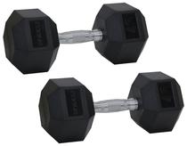 Halteres Rogue IP0509-45 Rubber Hex Dumbbell 45LB (Par)