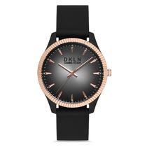 Relogio Analogico Masculino Daniel Klein DK.1.12767-1 DKLN Gents / Pulseira de Silicone - Preto