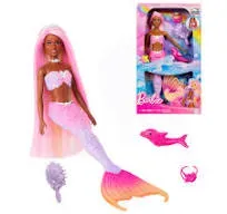 Mattel Muñeca Fantasía Sirenas Colores Mágicos Detalles En El Producto 3+ Multicolor