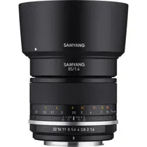Lente Samyang Sony MF 85MM F/1.4 II e FF DSLR