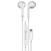 Foxbox Auricular Boost Link Pro Lightning c/ Microfono Blanco