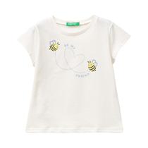 Camiseta Infantil Benetton 3I1XG10DZ 901