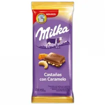 Milka Chocolate Castana Con Caramelo - 155GR -