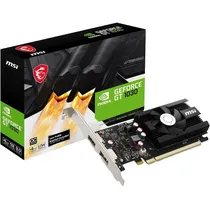 Placa de Vídeo MSI GT1030 LP Oc 4 GB DDR4 - Preto