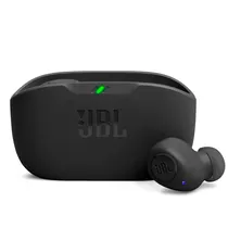 Fone de Ouvido Sem Fio JBL Wave Buds 2 com Bluetooth / IP54 / Microfone / Pure Bass - Black