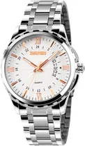 Relógio Skmei 9069 Silver/Rose Gold - Masculino