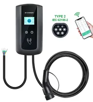 Carregador Carro Eletrico Fixo Ac 7.2KW 32A 220V BR Monofasi