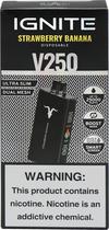 Vape Descartavel Ignite V250 Strawberry Banana 25000 Puffs