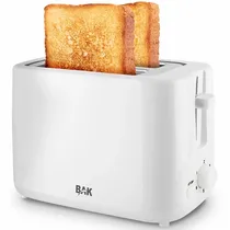 Torradeira BAK BK-TOST220 600 Watts 6 Temperaturas 220V ~ 50/60HZ - Branca