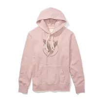 Moletom American Eagle Masculino / Capuz com Cordão / Extra Grande (XL) - Rosa