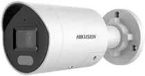 Câmera de Segurança IP Hikvision DS-2CD2047G2-Lu/SL Fixed Mini Bullet 4MP (Caixa Feia)