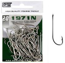 Anzol Marine Sports 1971N 2/0 com 50PCS