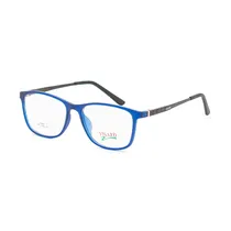 Armação para Óculos de Grau Visard TR.101 C5 55-19-44-141 - Preto/Azul