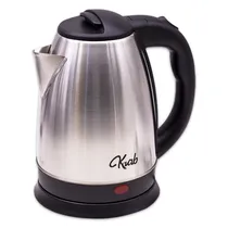 Chaleira Elétrica Krab KB2L Aço Inoxidável / 2 Litros / 110V ~ 60HZ - Prata/Preto
