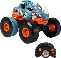 Hot Wheels Monster Trucks Transforming Rhinomite RC/2.4GHZ Mattel - HPK27