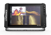 GPS Sonar Lowrance Elite FS 12 com Active Imaging 3 Em 1 Sonar Chirp, Sidescan, Downscan Imaging e Fishreveal