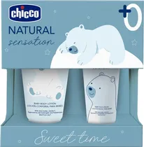 Kit Chicco Natural Sensation Sweet Time Loção Corporal 150ML + Creme Facial 50ML