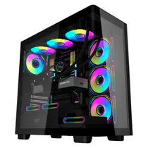 Gabinete Darkflash DS900G Black (0FANS)