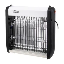 Mata Mosquitos Krab KBMIE60 - 6W - 2 Lâmpadas Uv - 220V - Branco e Preto