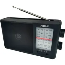 Rádio Portátil Xion XI-RA5 AM / FM / 3.5MM / A Pilha(Nao Incluida) - Preto