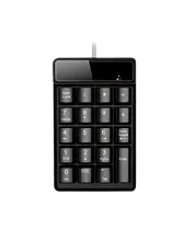 Teclado USB Numerico Sate AK-187 Negro