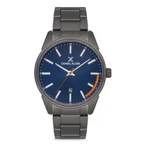 Relogio Analógico Masculino Daniel Klein DK.1.12763-4 Premium Gents / Pulseira de Aço Inoxidável - Cinza