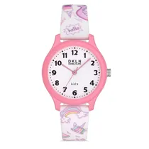 Relogio Femenino Infantil Daniel Klein DK.1.12764-4 Rosa