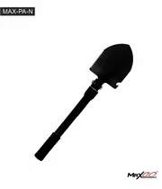 Maxgo Pala de Camping Plegable Max-Pa 30X50 CM. Negro