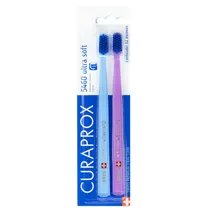 Curaprox Medicamentos Cepillo Dental 5460 Ultra Soft 2 Unid Plastico Blanco
