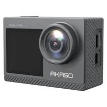 Camera de Video Akaso Brave 4 Pro Camera de Ação Esportiva 20MP / Full HD 4K/ 5X Zoom / 2 Baterias / EIS2 - Preto